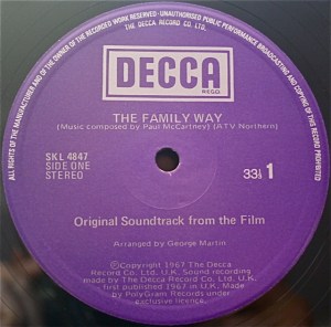 Family Way label