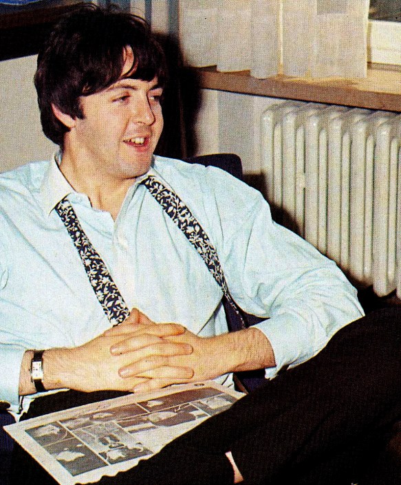 Paul with Rubber Soul