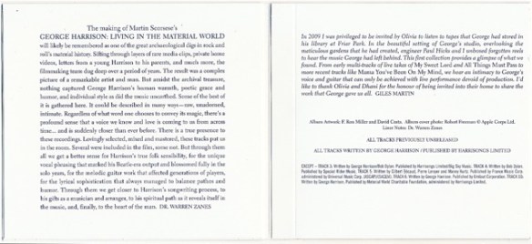 Early Takes CD open_2