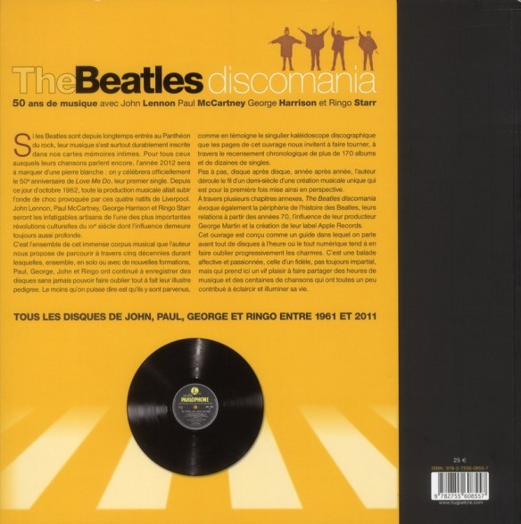 Beatles Discomania rear