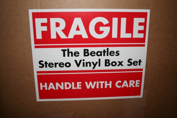 Beatles Vinyl Main Sticker