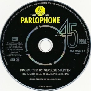 Produced by George Martin Highlights CD