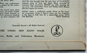 With the Beatles flipback