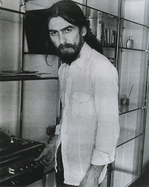 George with Record Player