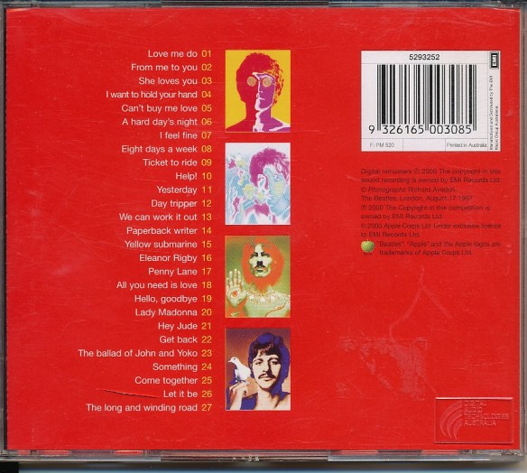 Beatles 1 rear