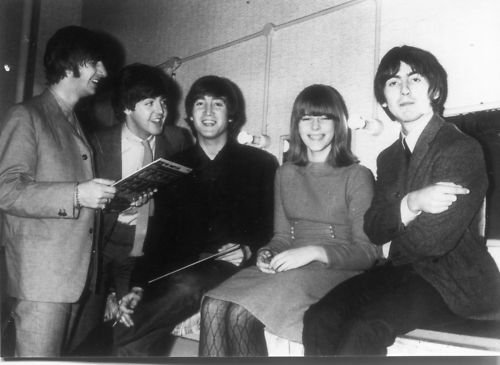 Beatles with Records1