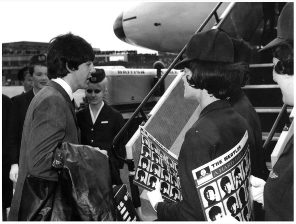 Beatles with Records6