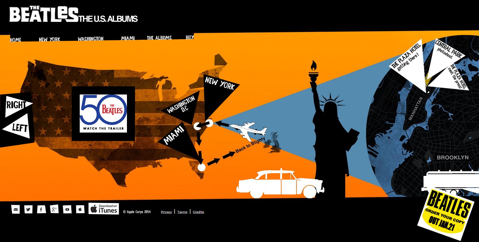 Beatles Official US Albums Website