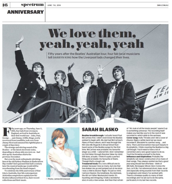 SMH and Age Beatles3