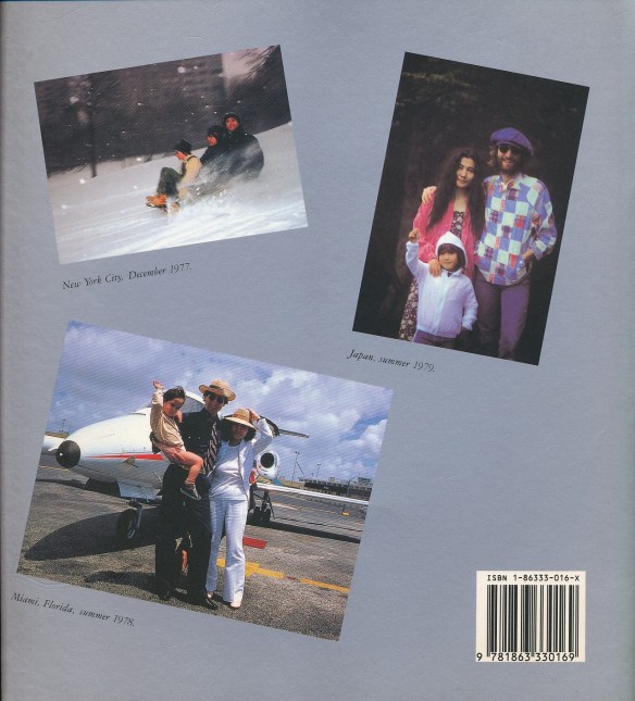 Lennon Family Album rear