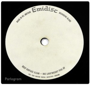 emidisc recording blank