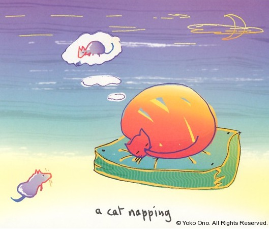 Lennon-A Cat Napping