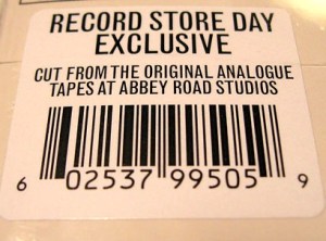 LTS Beatles RSD sticker