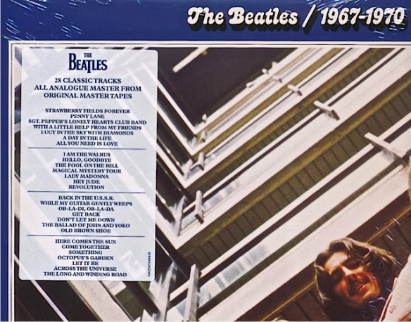 Beatles Blue sticker