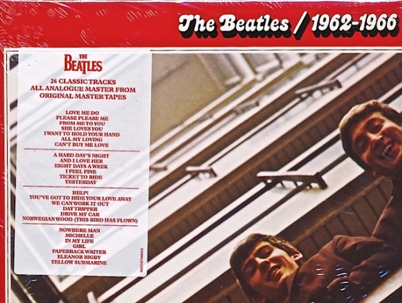 Beatles Red sticker