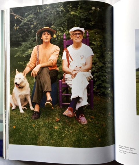 Linda McCartney Photograhs Paul and Willem