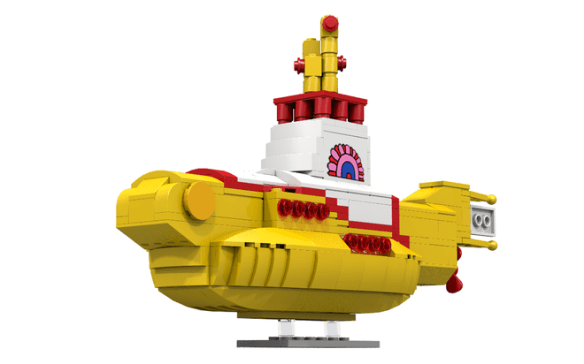 Yellow Sub LEGO 1