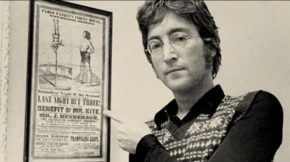 lennon-with-kite-poster